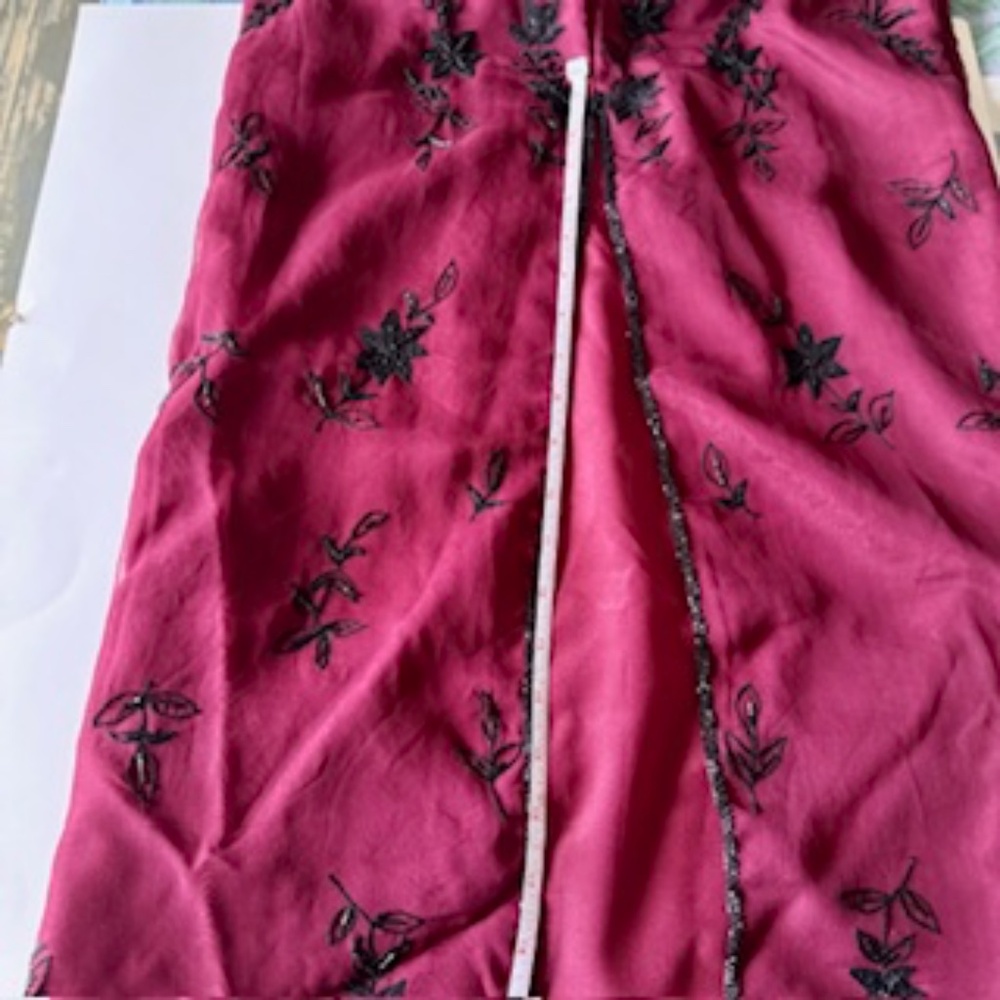Silk Rhinestone Gown - Picture 15 of 16
